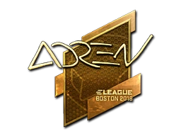 Sticker | AdreN (Gold) | Boston 2018