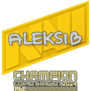 Sticker | Aleksib (Champion) | Copenhagen 2024