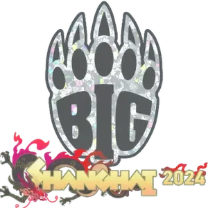 Sticker | BIG (Glitter) | Shanghai 2024