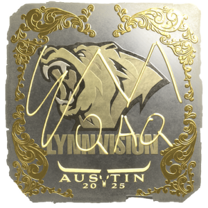 Sticker | EmiliaQAQ (Gold) | Austin 2025