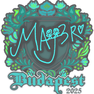 Sticker | MAJ3R | Budapest 2025
