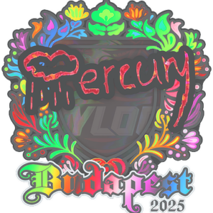 Sticker | Mercury (Holo) | Budapest 2025