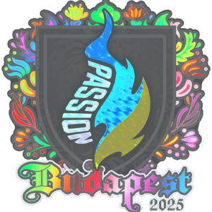 Sticker | Passion UA (Holo) | Budapest 2025