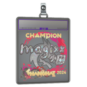 Sticker Slab | magixx (Glitter, Champion) | Shanghai 2024