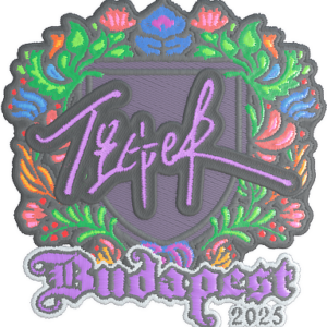 Sticker | Tiger (Embroidered) | Budapest 2025