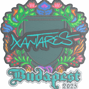 Sticker | XANTARES (Embroidered) | Budapest 2025