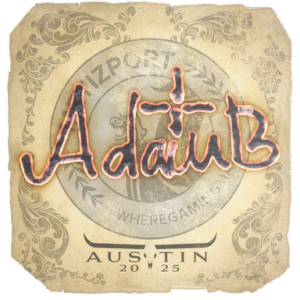 Sticker | adamb | Austin 2025