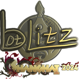Sticker | bLitz (Gold) | Shanghai 2024