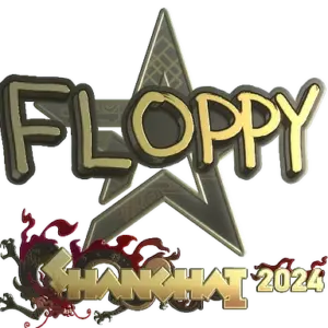 Sticker | floppy (Gold) | Shanghai 2024