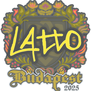 Sticker | latto | Budapest 2025