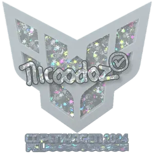 Sticker | nicoodoz (Glitter) | Copenhagen 2024