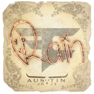 Sticker | rain | Austin 2025