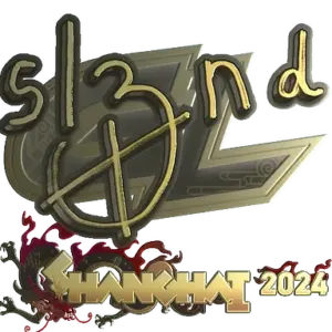 Sticker | sl3nd (Gold) | Shanghai 2024
