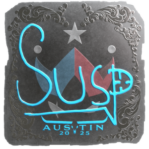 Sticker | susp (Foil) | Austin 2025