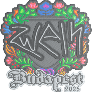 Sticker | zweih (Embroidered) | Budapest 2025