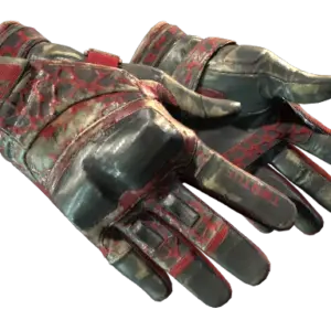 ★ Moto Gloves | Blood Pressure (Battle-Scarred)