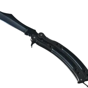 ★ StatTrak™ Butterfly Knife | Blue Steel (Minimal Wear)