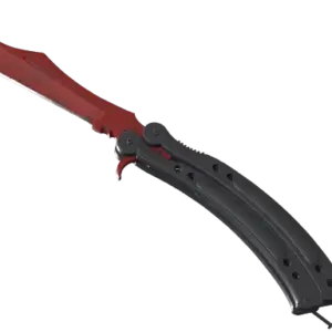 ★ StatTrak™ Butterfly Knife | Crimson Web (Minimal Wear)