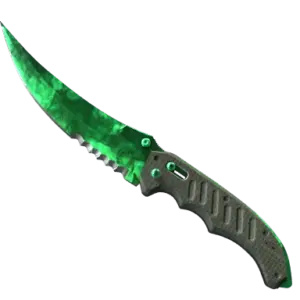 ★ StatTrak™ Flip Knife | Gamma Doppler Emerald (Factory New)