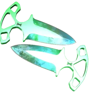 ★ StatTrak™ Shadow Daggers | Gamma Doppler Phase 3 (Minimal Wear)