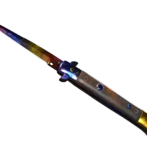 ★ StatTrak™ Stiletto Knife | Marble Fade (Minimal Wear)