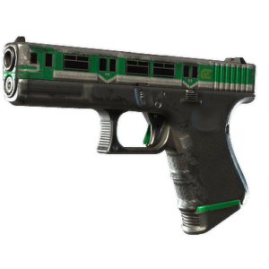 Souvenir Glock-18 | Green Line (Well-Worn)