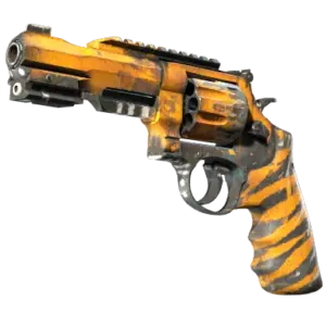 StatTrak™ R8 Revolver | Skull Crusher (Field-Tested)