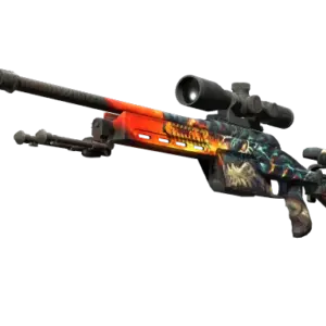 StatTrak™ SSG 08 | Dragonfire (Minimal Wear)