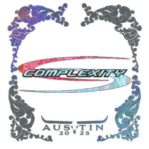 Sticker | Complexity Gaming (Holo) | Austin 2025