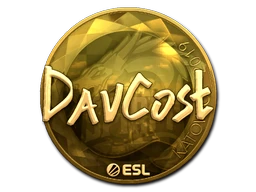Sticker | DavCost (Gold) | Katowice 2019
