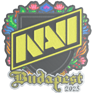 Sticker | Natus Vincere (Embroidered) | Budapest 2025
