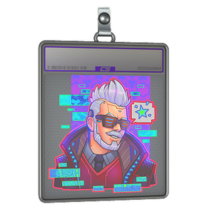 Sticker Slab | Cyber Romanov (Holo)