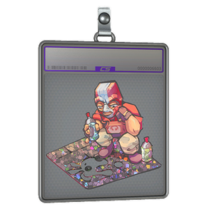 Sticker Slab | Street Artist (Glitter)