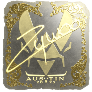 Sticker | ZywOo (Gold) | Austin 2025