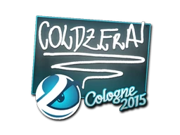 Sticker | coldzera | Cologne 2015