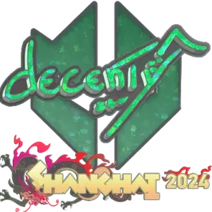Sticker | decenty (Glitter) | Shanghai 2024