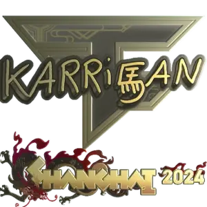 Sticker | karrigan (Gold) | Shanghai 2024