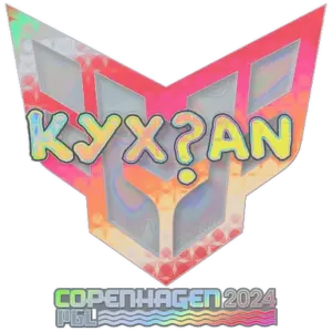 Sticker | kyxsan (Holo) | Copenhagen 2024