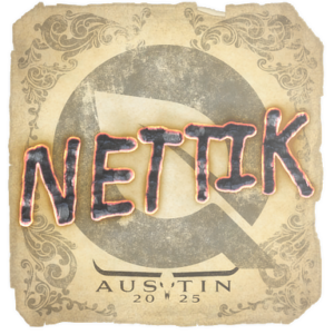 Sticker | nettik | Austin 2025