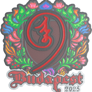 Sticker | nin9 (Embroidered) | Budapest 2025