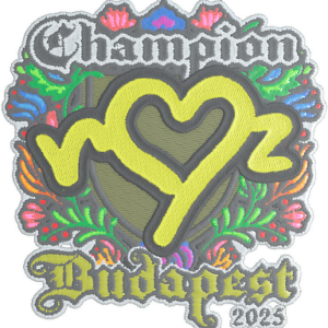 Sticker | ropz (Embroidered, Champion) | Budapest 2025