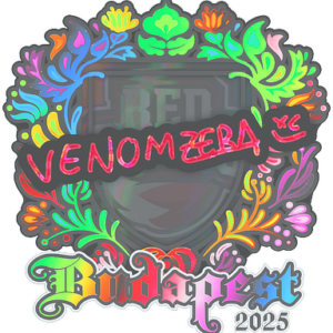 Sticker | venomzera (Holo) | Budapest 2025