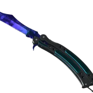 ★ StatTrak™ Butterfly Knife | Doppler Sapphire (Minimal Wear)
