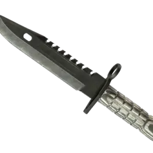 ★ StatTrak™ M9 Bayonet | Black Laminate (Battle-Scarred)