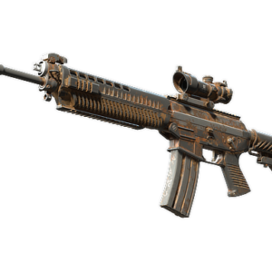 SG 553 | Safari Print (Battle-Scarred)