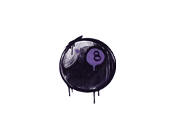 Sealed Graffiti | 8-Ball (Monster Purple)