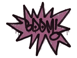 Sealed Graffiti | BOOM (Princess Pink)