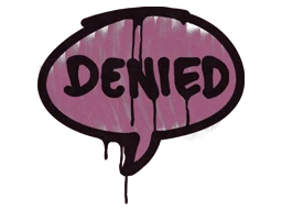 Sealed Graffiti | Denied (Princess Pink)