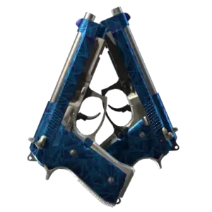 Souvenir Dual Berettas | Cobalt Quartz (Factory New)