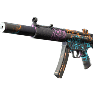 Souvenir MP5-SD | Neon Squeezer (Battle-Scarred)